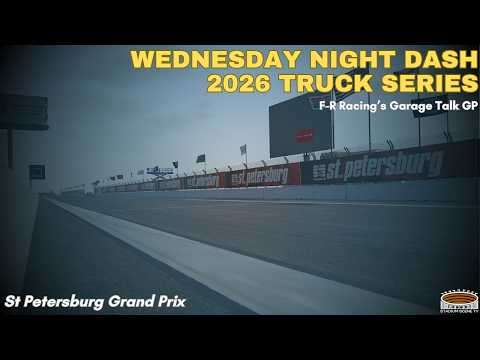 St Petersburg Grand Prix LIVE | 2026 Wednesday Night Dash iRacing Truck Series Video Card