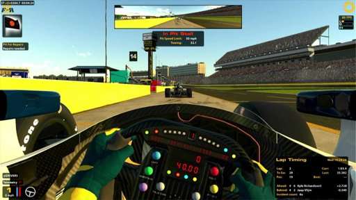 F-R Racing iRacing Dallara Dash DW12 | Esports Broadcast Picture