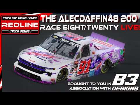SCRL Redline Trucks: The AlecDaffin48 200 at Charlotte (8/20) | Esports Broadcast Picture