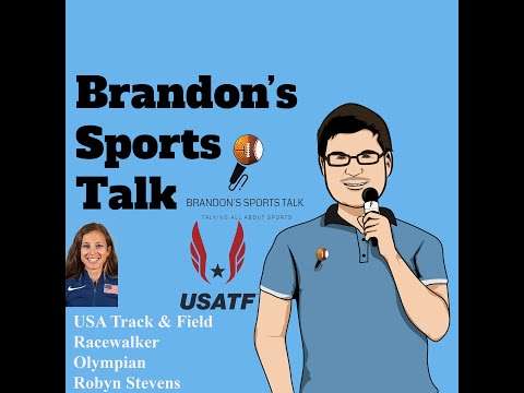 USA Olympian Race Walker Robyn Stevens | Esports Broadcast Picture
