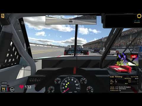 iRacing Wednesday Night Dash - D.J. Fluck In Car at Talladega | Esports Broadcast Picture