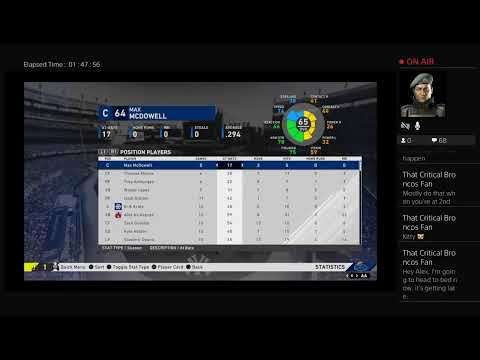 MLB: The Show 20 (Road To The Show) 6-30-22 | Esports Broadcast Picture