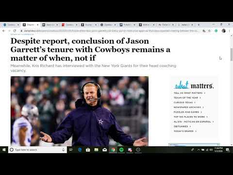 TBOTP Reviewing the Jason Garrett Era season-by-season! | Esports Broadcast Picture