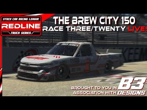 SCRL Redline Trucks: The Brew City 150 (3/20) | Esports Broadcast Picture