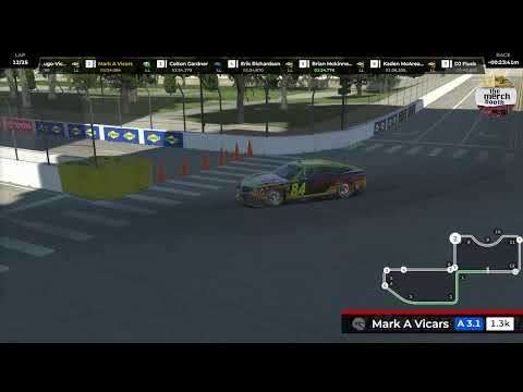 Wednesday Night Dash iRacing NASCAR League - Chicago Street Race... | Esports Broadcast Picture