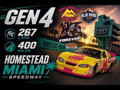 Gen 4 400 at Homestead | Charity Race for Greg Biffle & Lake Normal Humane Society | LIVE iRacing Featured Image
