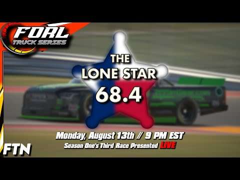 FORL Truck Series: The Lone Star 68.4 | Esports Broadcast Picture
