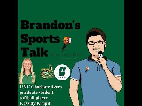 UNC Charlotte 49ers college softball player Kassidy Krupit | Esports Broadcast Picture