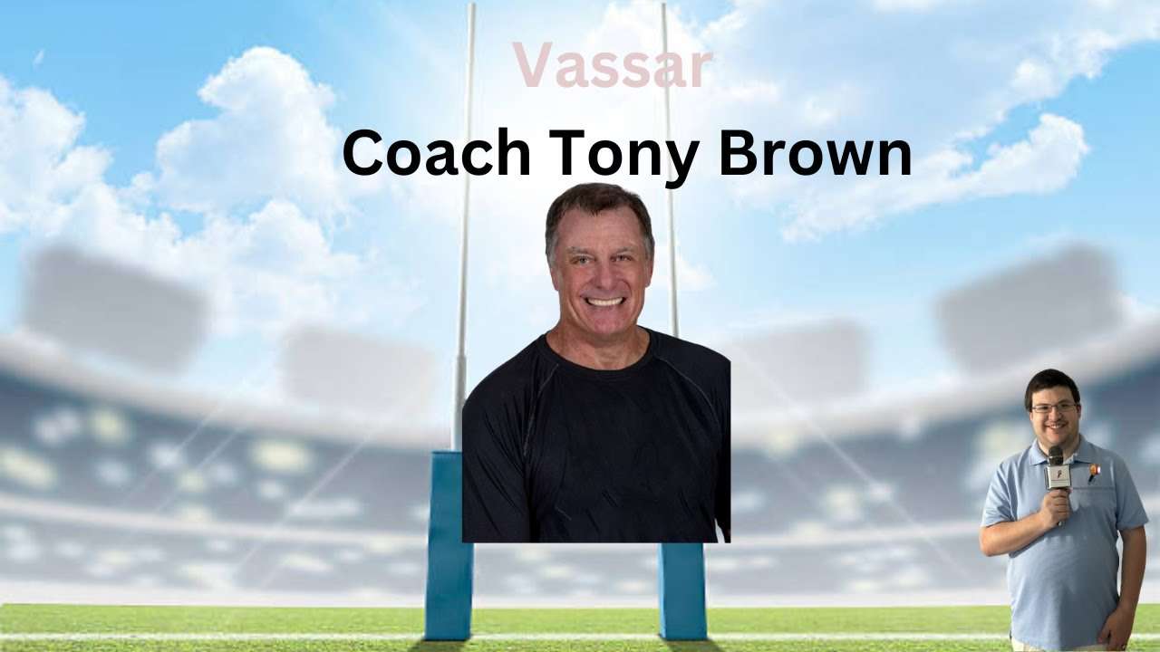 Vassar head rugby coach Coach Tony Brown | Esports Broadcast Picture
