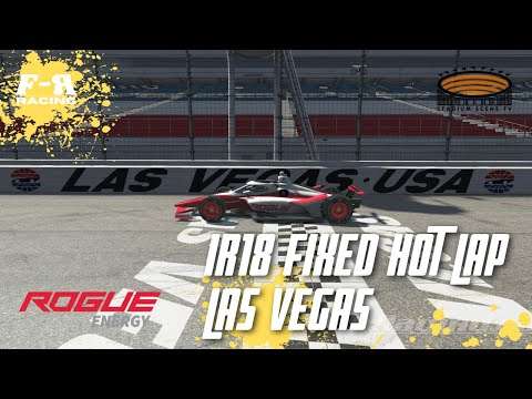iRacing Dallara IR18 Las Vegas Hot Lap (24.905) | Esports Broadcast Picture