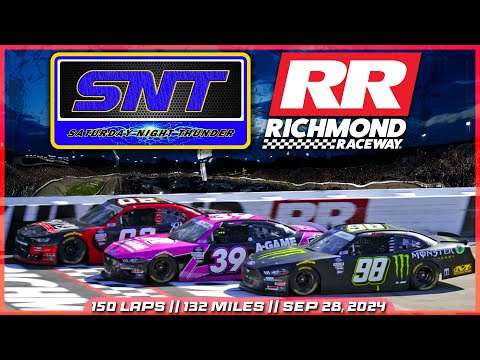 Saturday Night Thunder: The Saturday is for Racers 150 (7/12) | Esports Broadcast Picture