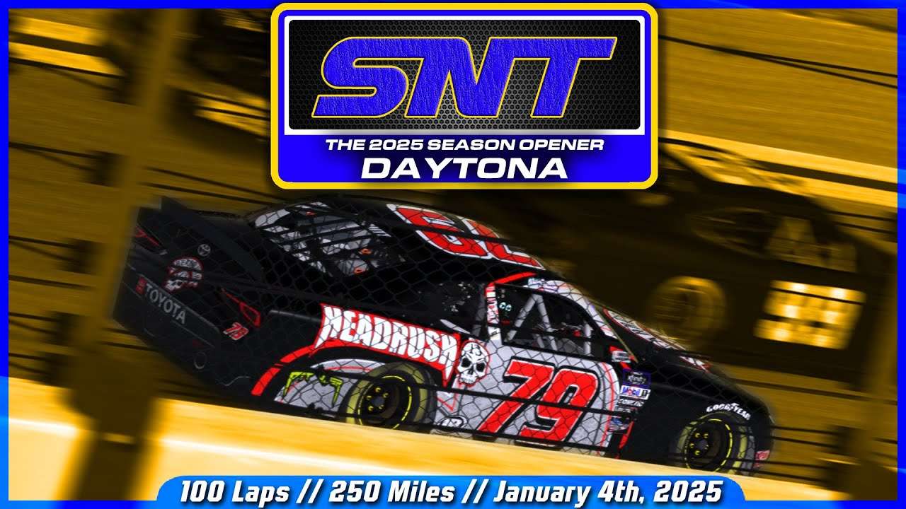 Saturday Night Thunder: The New Year's 250 | Esports Broadcast Picture