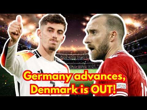 Euro 2024: Germany advances, Denmark is OUT! | Esports Broadcast Picture