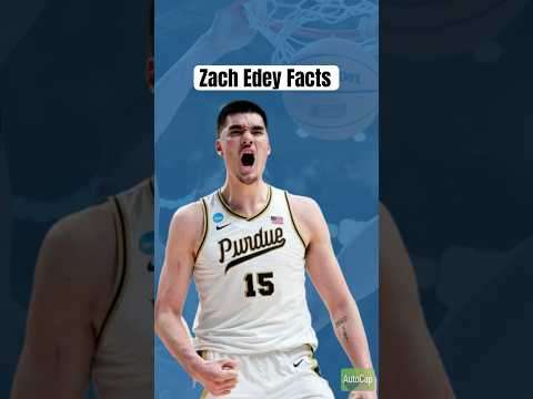 Shocking Facts about Zach Edey | Esports Broadcast Picture