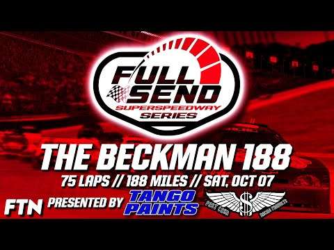 Full Send SuperSpeedway Series: The Beckman 188 | Esports Broadcast Picture