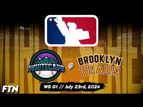  HCBB League | World Series Game One | Denver Whitecaps @ Brooklyn... | Esports Broadcast Picture