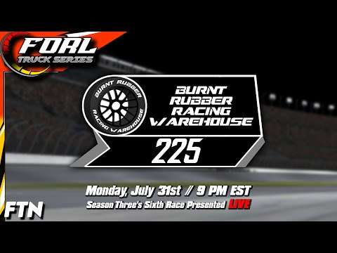 FORL Truck Series: The Burnt Rubber Racing Warehouse 225 | Esports Broadcast Picture