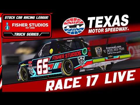 SCRL Fisher Studios Truck Series: The Lone Star 170 (17/20) | Esports Broadcast Picture