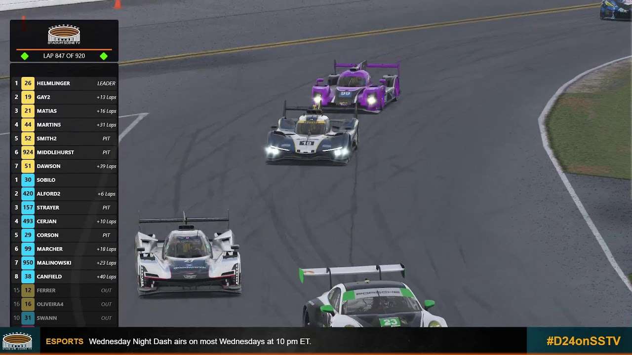 2025 iRacing Daytona 24 - F-R Racing Coverage Part 3 | Esports Broadcast Picture