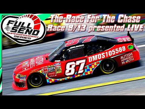 Full Send SuperSpeedway Series: The Race For The Chase (8/13) | Esports Broadcast Picture