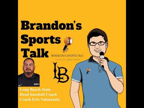 Long Beach head baseball Coach Eric Valenzuela | Esports Broadcast Picture
