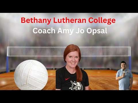 Bethany Lutheran College assistant volleyball coach Coach Amy Jo Opsal