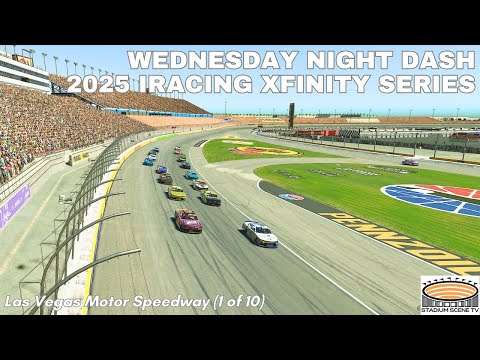  2025 Wednesday Night Dash iRacing Xfinity Series - Las Vegas Motor... | Esports Broadcast Picture