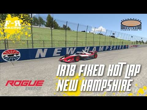 iRacing Dallara IR18 New Hampshire Hot Lap (22.653) | Esports Broadcast Picture