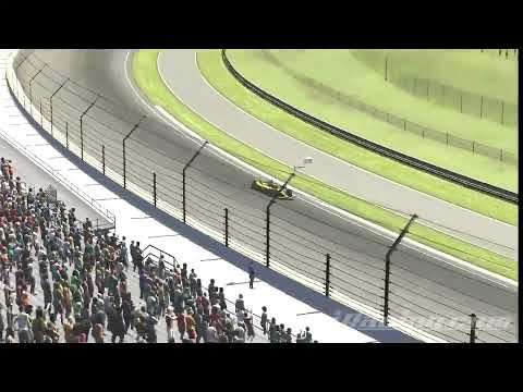 iRacing Dallara IR-18 Hot Lap (39.659) at Indianapolis Motor Speedway | Esports Broadcast Picture