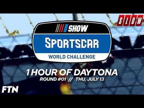 SHOW Sportscar World Challenge: The 1 Hour of Daytona | Esports Broadcast Picture