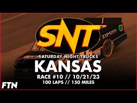 Saturday Night Trucks: The KansasSpeedway.com 150 (10/12) | Esports Broadcast Picture