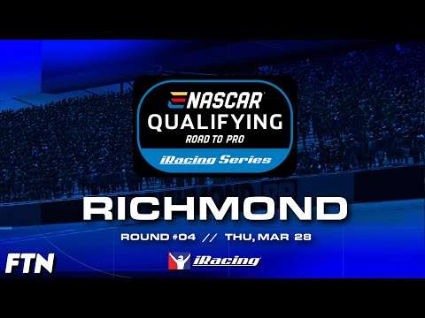 eNASCAR Road to Pro Qualifying iRacing Series | Race 4 at Richmond | Esports Broadcast Picture
