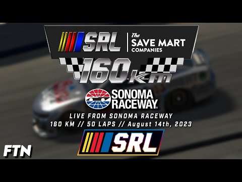 SRL Cup Series: The Sonoma 160-Kilometer (14/26) | Esports Broadcast Picture
