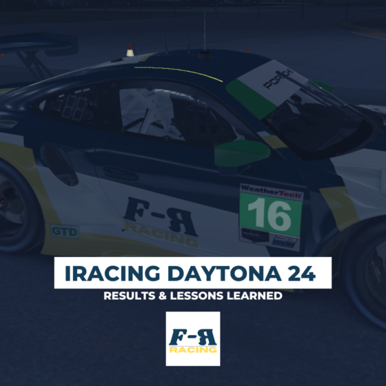 iRacing Daytona 24 Lessons Learned Picture