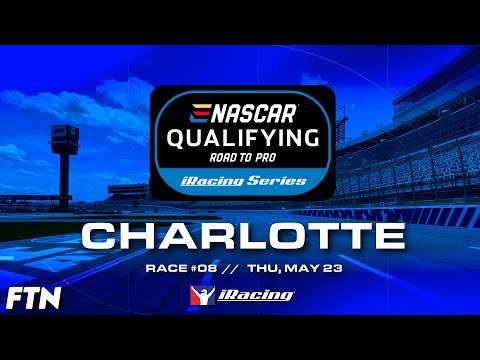 eNASCAR Road to Pro Qualifying iRacing Series | Race 8 at Charlotte | Esports Broadcast Picture