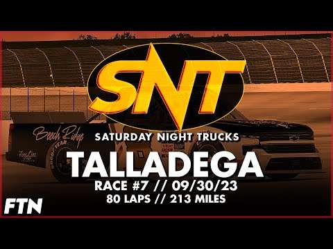 Saturday Night Trucks: The Talladega 213 (7/12) | Esports Broadcast Picture