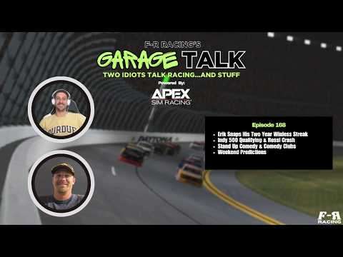 Erik FINALLY Wins Again After 749 Days | Indy 500 Predictions & Our Giveaway! | Garage Talk