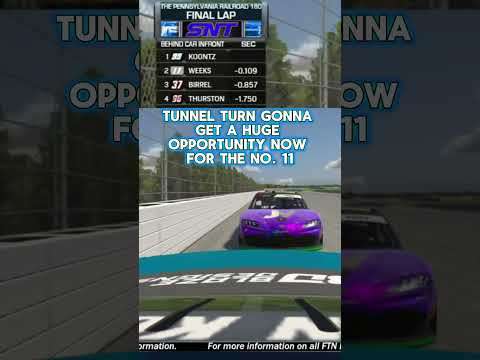  EPIC SAVE FOR THE REGULAR SEASON CHAMPIONSHIP! #iRacing #nascar... | Esports Broadcast Picture