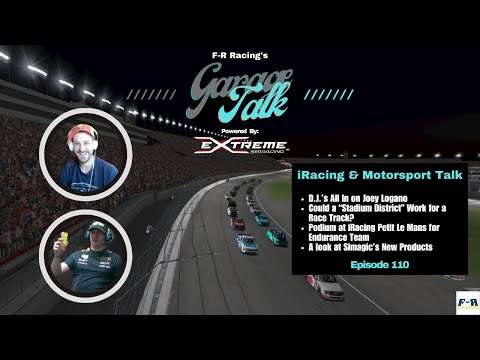  F-R Racing's Garage Talk - D.J.'s All In on Logano, Podium at Petit Le... | Esports Broadcast Picture