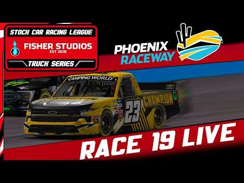 SCRL Fisher Studios Truck Series: The Valley of the Sun 150 (19/20) | Esports Broadcast Picture