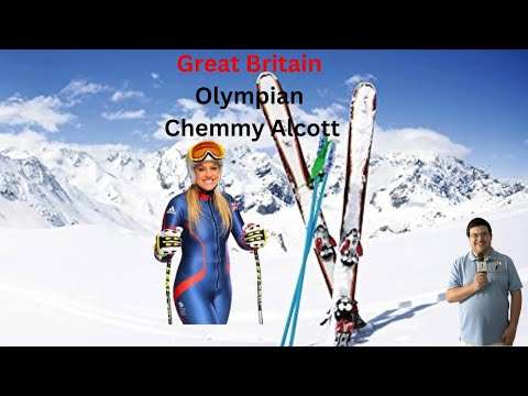 Great Britain Olympian alpine skiing Chemmy Alcott | Esports Broadcast Picture