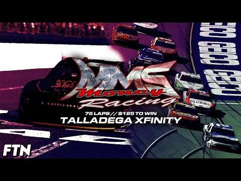 $$ TALLADEGA XFINITY SERIES || MMS Money Racing $$ | Esports Broadcast Picture