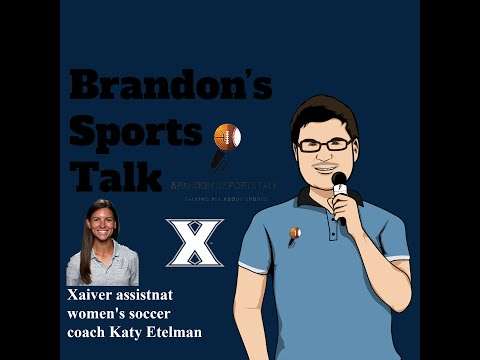 Xaiver assistnat women's soccer coach Katy Etelman | Esports Broadcast Picture