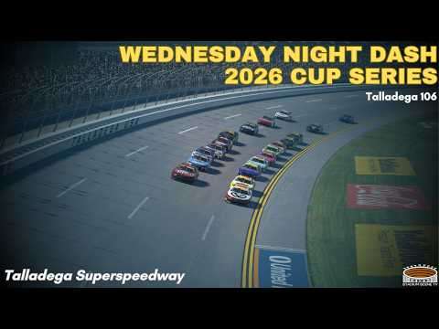 2026 Wednesday Night Dash iRacing Cup Series - Talladega Superspeedway (5 of 10)