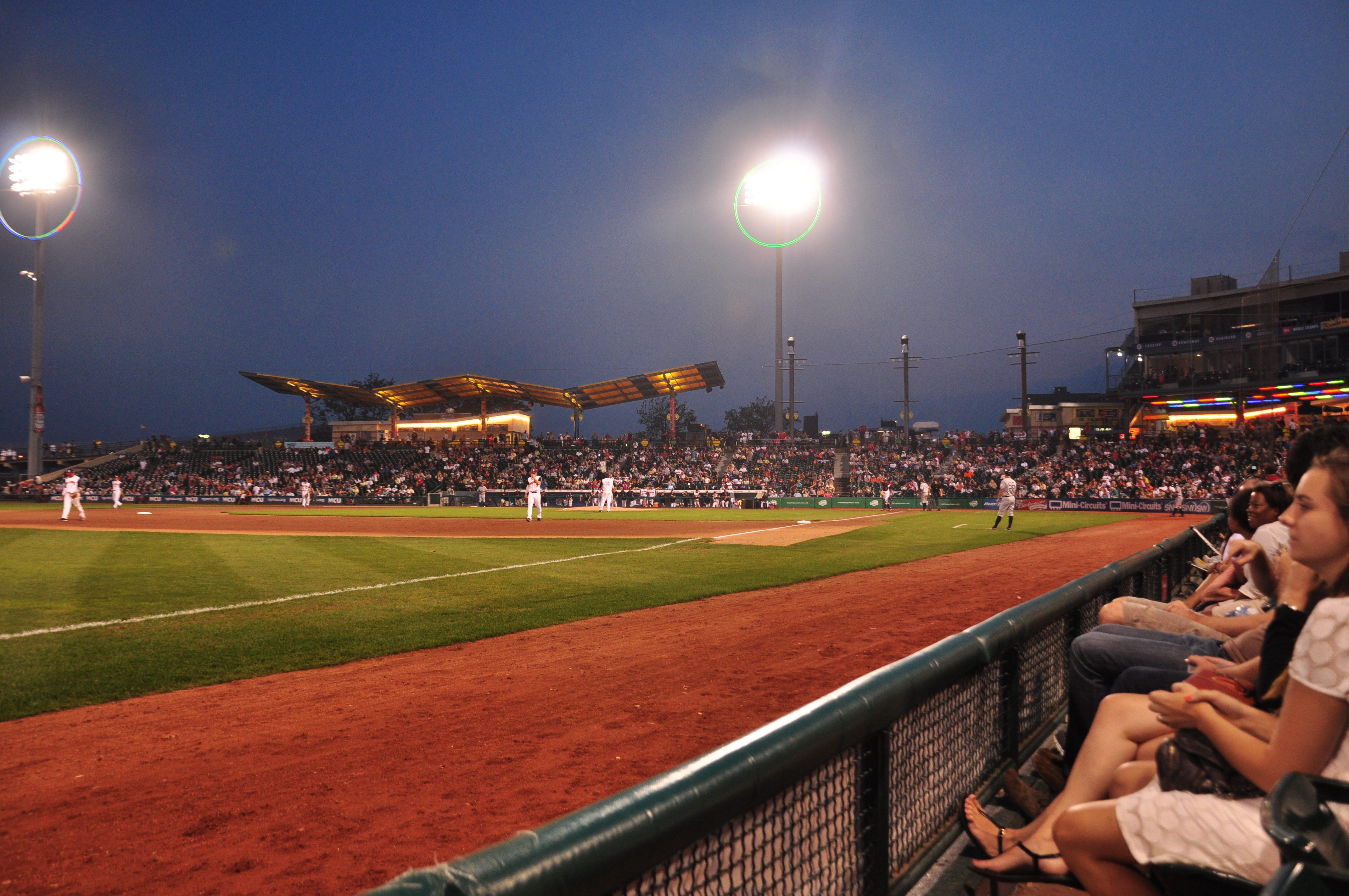 The Draw of a Minor League Game Picture
